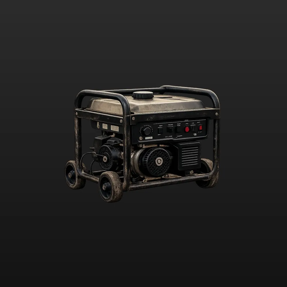 Generador mediano 6000W en renta